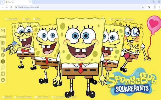 SpongeBob SquarePants Wallpaper  from Chrome web store to be run with OffiDocs Chromium online