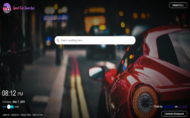 Sport Car Searches  from Chrome web store to be run with OffiDocs Chromium online