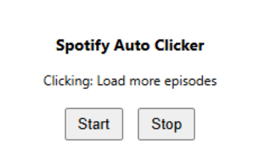 Spotify More Episodes Loader  from Chrome web store to be run with OffiDocs Chromium online