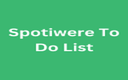 Spotiwere To Do List  from Chrome web store to be run with OffiDocs Chromium online