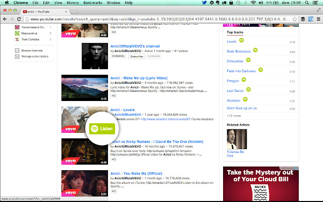 Spotiyou  from Chrome web store to be run with OffiDocs Chromium online