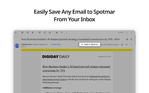 Spotmar  from Chrome web store to be run with OffiDocs Chromium online