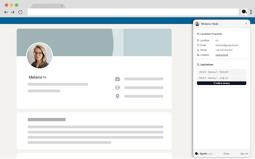 Spott  from Chrome web store to be run with OffiDocs Chromium online