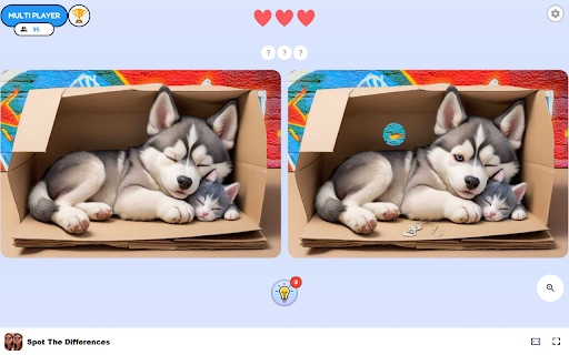 Spot The Differences Game Compete and Find Hidden Differences!  from Chrome web store to be run with OffiDocs Chromium online