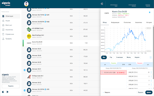 Spread Alert for Aigenis  from Chrome web store to be run with OffiDocs Chromium online