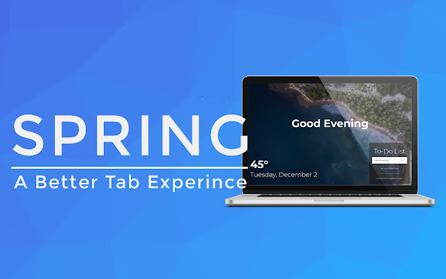 Spring | A Better Tab Experience  from Chrome web store to be run with OffiDocs Chromium online