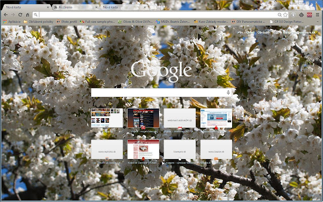 Spring flowering trees.  from Chrome web store to be run with OffiDocs Chromium online