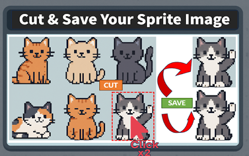 SprtieCut  from Chrome web store to be run with OffiDocs Chromium online