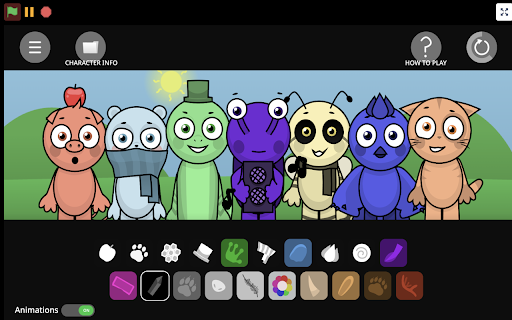 Sprunki Abgerny  from Chrome web store to be run with OffiDocs Chromium online