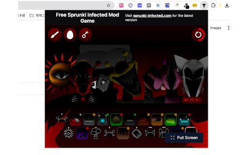Sprunki Infected Mod Game  from Chrome web store to be run with OffiDocs Chromium online