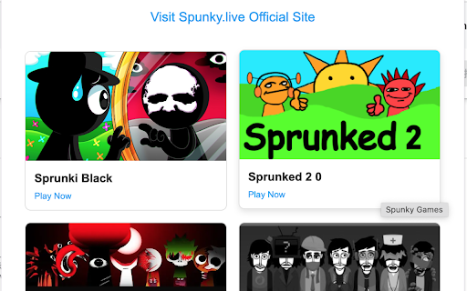 Spunky Games  from Chrome web store to be run with OffiDocs Chromium online Spunky Games  from Chrome web store to be run with OffiDocs Chromium online
