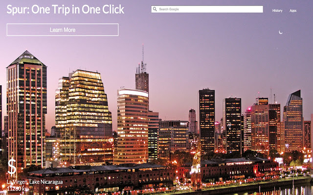 Spur Traveling Tab  from Chrome web store to be run with OffiDocs Chromium online