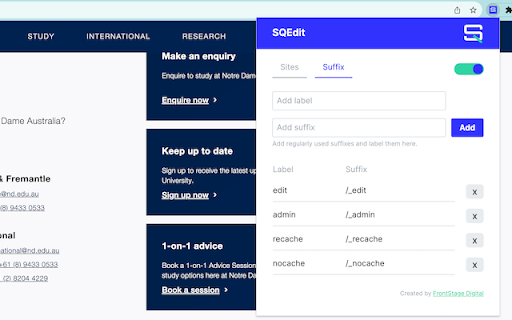 SQEdit  from Chrome web store to be run with OffiDocs Chromium online