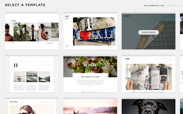 Squarespace  from Chrome web store to be run with OffiDocs Chromium online