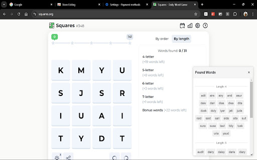 Squares Solver  from Chrome web store to be run with OffiDocs Chromium online