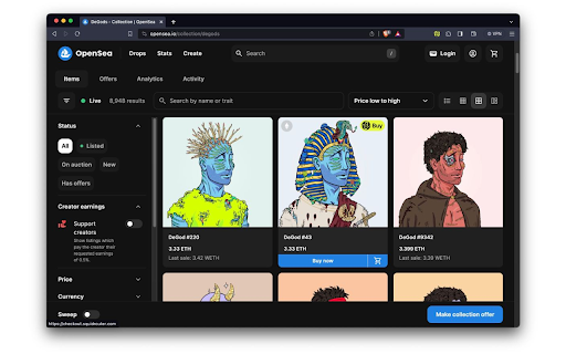 Squid Buy Button  from Chrome web store to be run with OffiDocs Chromium online