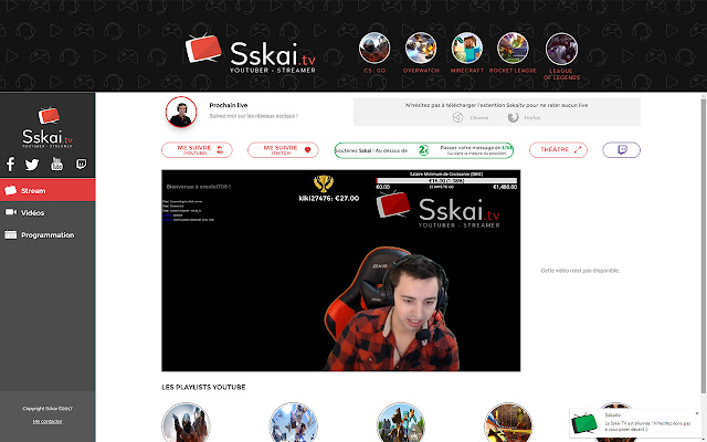 Sskaitv  from Chrome web store to be run with OffiDocs Chromium online