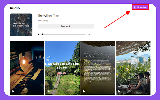 SSSGram SSS Downloader  from Chrome web store to be run with OffiDocs Chromium online