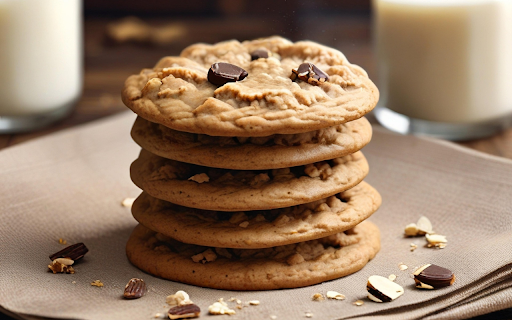 Stack of Cookies Delight  from Chrome web store to be run with OffiDocs Chromium online