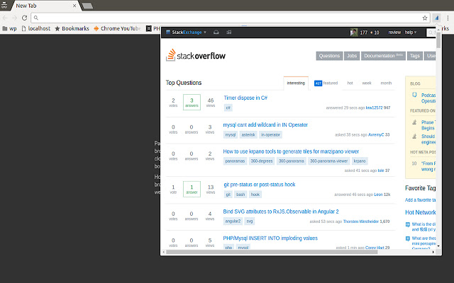 stacky  from Chrome web store to be run with OffiDocs Chromium online
