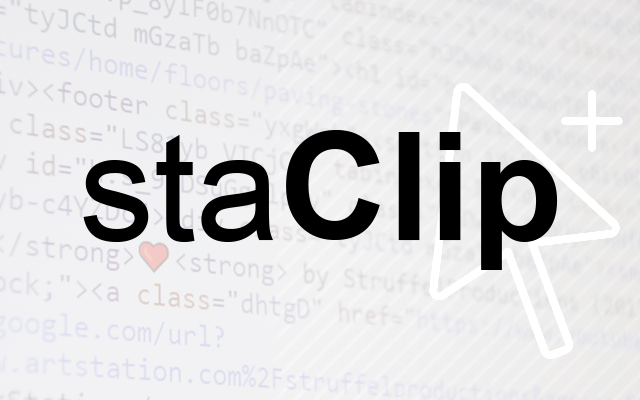 staClip از فروشگاه وب کروم برای اجرای آنلاین با OffiDocs Chromium