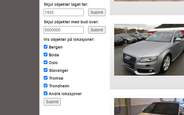 Stadssalg filter  from Chrome web store to be run with OffiDocs Chromium online