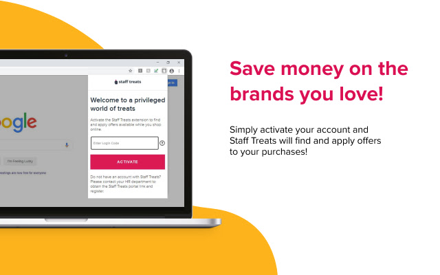 Staff Treats Employee Discounts  Perks  from Chrome web store to be run with OffiDocs Chromium online
