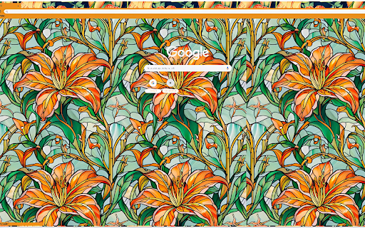 Stained Glass Lilies  from Chrome web store to be run with OffiDocs Chromium online