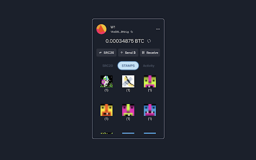 Stamp Wallet  from Chrome web store to be run with OffiDocs Chromium online