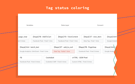 Stape GTM Helper  from Chrome web store to be run with OffiDocs Chromium online
