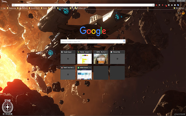 Star Citizen  from Chrome web store to be run with OffiDocs Chromium online