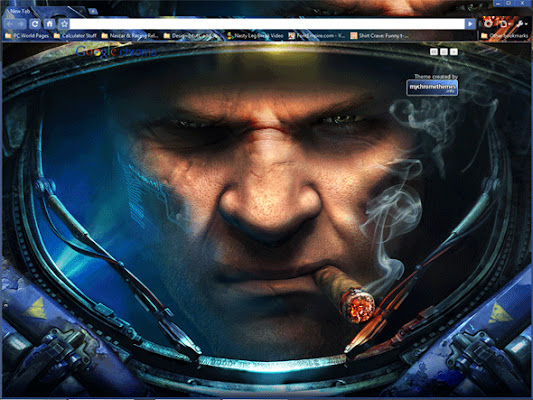 Starcraft II Marine  from Chrome web store to be run with OffiDocs Chromium online