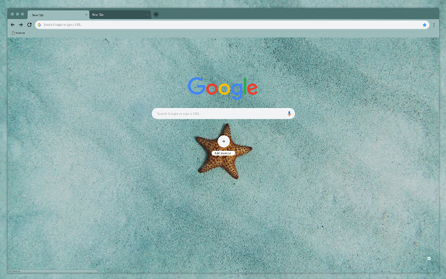 Морская звезда на песке из интернет-магазина Chrome будет работать с OffiDocs Chromium онлайн