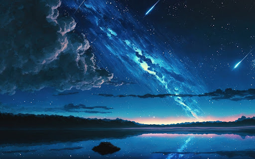 Starry Night Reflection  from Chrome web store to be run with OffiDocs Chromium online