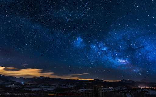 Starry Night Sky  from Chrome web store to be run with OffiDocs Chromium online
