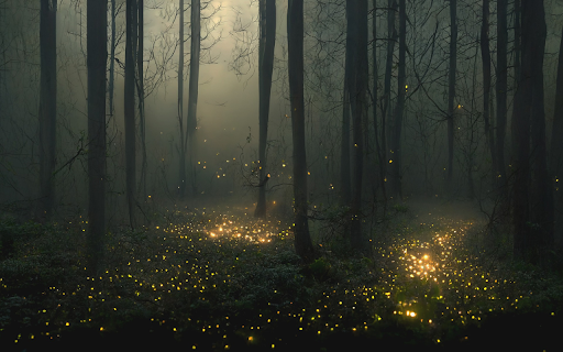 Stars fall in the night  from Chrome web store to be run with OffiDocs Chromium online