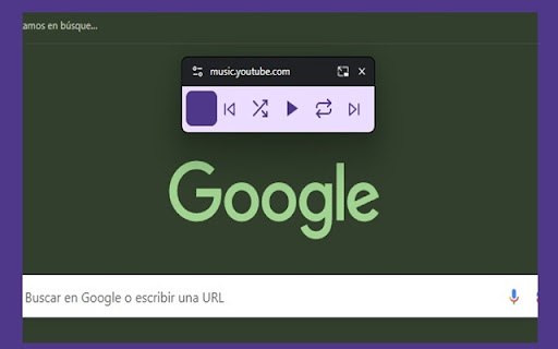Stars Youtube Music Mini Player  from Chrome web store to be run with OffiDocs Chromium online