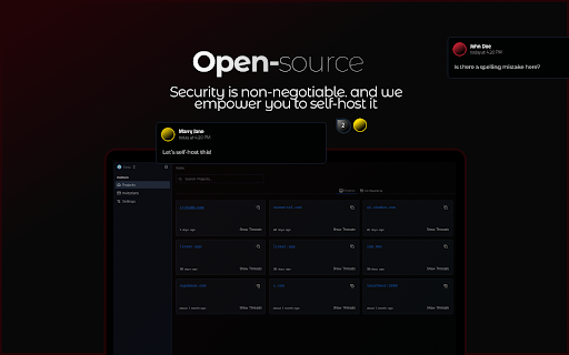 Start Discussions on Any Website Kudo  from Chrome web store to be run with OffiDocs Chromium online