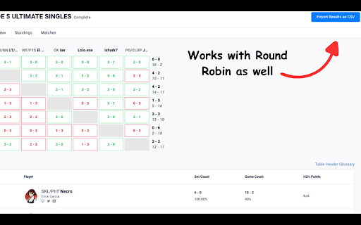 Start.gg Bracket Exporter  from Chrome web store to be run with OffiDocs Chromium online
