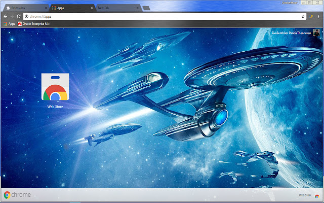 Star Trek Space Ship 2Light Speed Ship HD  from Chrome web store to be run with OffiDocs Chromium online