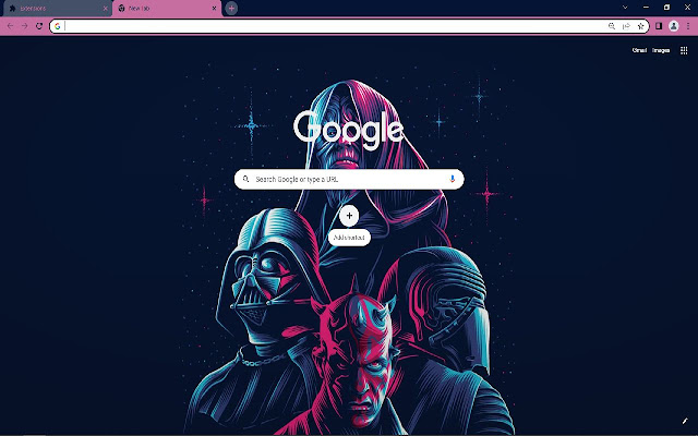 Star Wars Browser Theme  from Chrome web store to be run with OffiDocs Chromium online