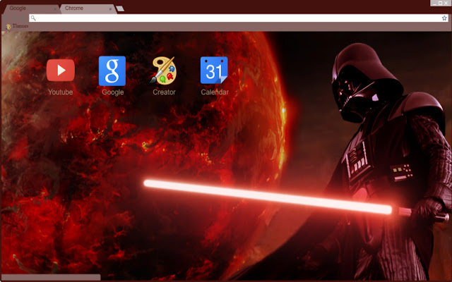 Star Wars Darth Vader  from Chrome web store to be run with OffiDocs Chromium online
