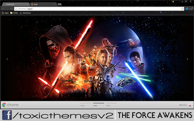 Star Wars VII The Force Awakens  from Chrome web store to be run with OffiDocs Chromium online