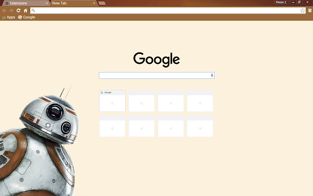 Star Wars VII: The Force Awakens BB8 Droid  from Chrome web store to be run with OffiDocs Chromium online