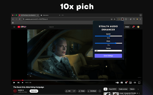 Stealth Audio Enhancer from Chrome web store to be run with OffiDocs Chromium online Stealth Audio Enhancer from Chrome web store to be run with OffiDocs Chromium online