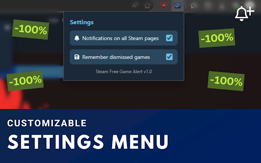 Steam Free Game Alert  from Chrome web store to be run with OffiDocs Chromium online