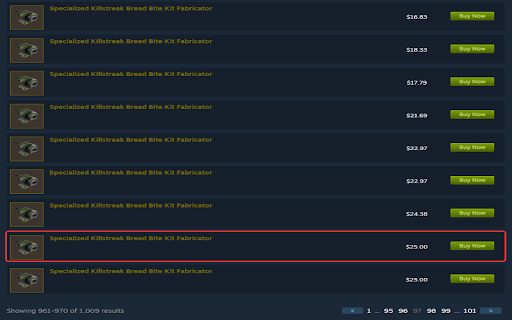 Steam Listing Highlighter  from Chrome web store to be run with OffiDocs Chromium online