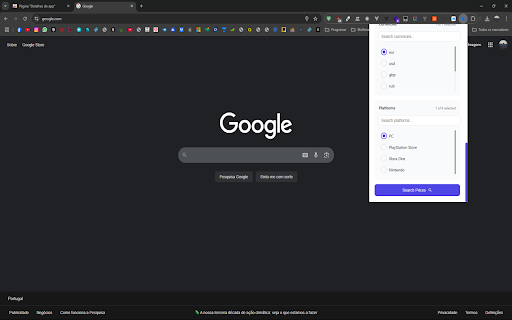 Steam Price Extension  from Chrome web store to be run with OffiDocs Chromium online