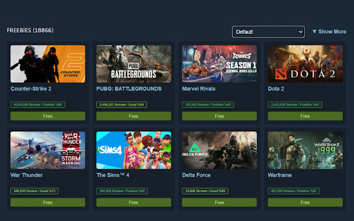 Steam Pusula  from Chrome web store to be run with OffiDocs Chromium online