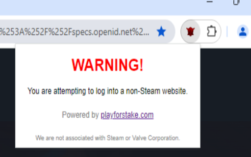 Steam Scam Guard  from Chrome web store to be run with OffiDocs Chromium online
